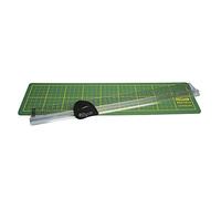 Rayher 8935100 Paper Roller Cutter with 1 Cutting Roll, Ruler 35 cm, Mat 38 x 10 cm, Rotary Cutter
