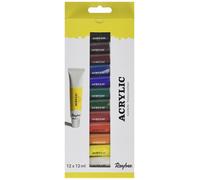 RAYHER Artist's Acrylic Colours, Multi-Colour, 12 ml 26 x 10.5 x 2.5 cm Acrylic