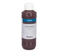 Rayher Brown Fabric Paint for Clothes and Fashion Accessories, Permanent Textile Paint for Paint Your Own Projects, Acrylic Paint for Fabric, nougat, 250ml, 35065532