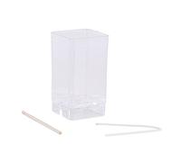 Rayher Candle casting mould square, Polystyrene, 90x60 mm