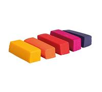Rayher Candle Dye for Candle Making, 5 Colours: Yellow, Orange, Red, Pink, Purple, Multicolor Pigments for DIY Dip Dye Candles