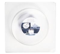 Rayher Candle Plate Shaped Casting Mould for Concrete Crafts, Mould with Round Tray Design for Plaster of Paris, Plate Shape for Moulding, Dimater 18.5cm, 36034000