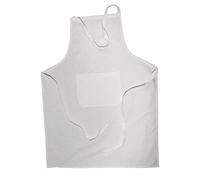 RAYHER Canvas Apron with Pocket, White, 70 x 95 cm