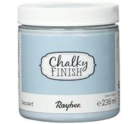 RAYHER Chalky Finish, Can 236ml, Blue Grey, Blaugrau, 7 x 7 x 8cm
