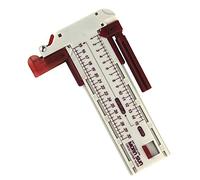 Rayher Circle Cutter for Crafting with 5 Replacement Blades, Compass Cutter for Cutting and Drawing Circles with a Diameter of 1.2-30cm, 8924400