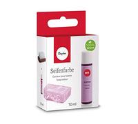 Rayher Crimson Coloured Liquid Soap Colouring, Colourant for Soap Making and Cosmetics, Soap Colour, 10ml, purple, vegan, 34246313