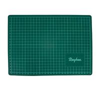 Rayher Cutting Mat A2 for Crafting and Sewing, Large Crafting Mat with Grid, 60x45cm, green, 8923600
