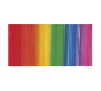 Rayher Decorative Wax Ribbon in Rainbow Colours for Candle Decoration, Wax Embellishments for Wedding, Baptism, First Communion or Confirmation Candle, multicolour, 20x10cm, 31544990