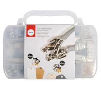 Rayher Eyelet hole punch pliers in plastic case, incl.160 eyelets ø 3+5mm, box 1pc, 69286000