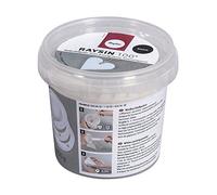 Rayher Fine Casting Powder Raysin 100 for Crafts, Plaster of Paris for Modelling, pure white, 400g, 34406102