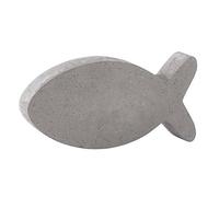 Rayher Fish Shape Casting Mould for Concrete Crafts, Ichthys Shapes for Casting with Plaster of Paris, clear plastic, reusable, 19x9.8cm, 36081000
