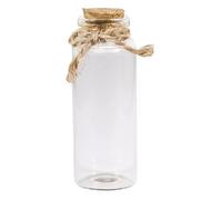 Rayher Glass Jar with Cork Lid 3 cm Diameter 7.5 cm 35 ml, 46057000