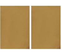 Rayher Gold Coloured Metallic Foil Sheets for Crafts, Set of Three Decorative Aluminium Sheets for Foil Embossing, 20x30cm, 2707006 (Pack of 2)