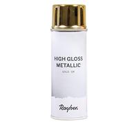 Rayher High Gloss Metallic Spray, Gold