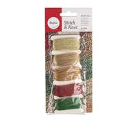 Rayher HOBBY Cotton Yarn, Gold