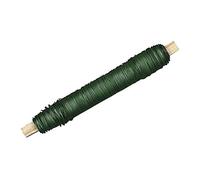 Rayher Hobby Dark Green Iron Flower Wire, 0.50 mm Diameter, 100 g Spool (approx. 35 m), Craft Wire