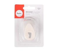 RAYHER HOBBY Paper Craft Punch with Baby Foot Design, Lever Punch for New Baby Card, Baby Shower Decorations and Scrapbooking, 1.6cm, 5/8", 89822000