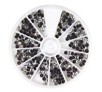 Rayher Hotfix Rhinestones, 4 mm, Rock Crystal, Box 288 Pieces