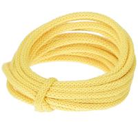 Rayher I-Cord with Wire Core, Craft Wire with Knitted Fabric Cover for Crafting, Iron Wire, yellow, length 3m, diameter 5mm, 55937164