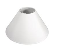 Rayher Lampshade, round, tapered, Diameter 30cm, Height 16cm, white, 100% Polyester, for Floor Lamp, Table Lamp, for Decorating, 2303102