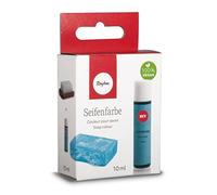Rayher Liquid Soap Colouring, Colourant for Soap Making and Cosmetics, Blue Soap Colour, 10ml, azure blue, 34246374