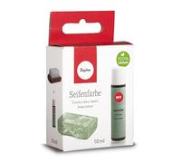 Rayher Liquid Soap Colouring, Colourant for Soap Making and Cosmetics, Green Soap Colour, 10ml, may green, 34246412