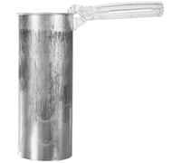 Rayher Melting Pot for Candle Making with Hot Pot Gripper, Double Boiler Pan for Wax and Soap Melting, 1L Metal Cup, 8938900