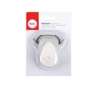 Rayher Paper Craft Punch with Flower Design for Decorative Corners, Corner Rounder, Lever Punch for Card Making, Scrapbooking and Paper Crafts, 2.54cm, 1", 89861000