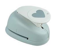Rayher Paper Craft Punch with Heart Design, Lever Punch for Card Making and Scrapbooking, 3.81cm, 1 1/2", 89845000