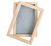 Rayher Paper Making Frame and Deckle for Paper Sheet in the Size of 24x15.5cm, Two Piece Papermaking Tool, 30x21cm, 27001505