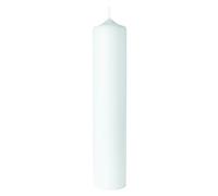 Rayher Pillar Candle for DIY Candle Decoration Ideas, Plain White Candle for Wedding, Birthday and Festive Table Decorations, 100% Paraffin, Diameter 6cm, Height 30cm, 3140300