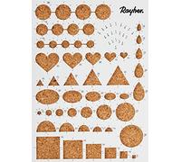RAYHER Quilling Stencil with Cork Plate, 210x150x8mm, w. Needles, Multi-Colour, 2.7 x 1.6 x 0.08 cm