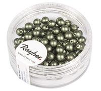 Rayher Renaissance Glass Wax Beads 14446458, Matt, 4 mm ø