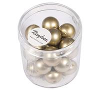 Rayher Renaissance Glass Wax Beads 14450616, Matt, 12 mm Diameter