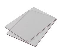 Rayher Set of 2 Clear Cutting Plates for Die Cutting Machines, Two A5 Replacement Acrylic Cutting Pads Suitable for Rayher Die Cutting and Embossing Machine, 2 Piece Refill Pack, 50272000