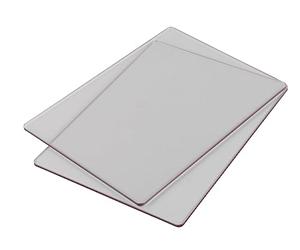 Rayher Set of 2 Clear Cutting Plates for Die Cutting Machines, Two A5 Replacement Acrylic Cutting Pads Suitable for Rayher Die Cutting and Embossing Machine, 2 Piece Refill Pack, 50272000