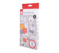 Rayher Silicone Casting Mould, Casting Tray with 6 Different Spring Themed Shapes for Concrete, Plaster of Paris, Modelling Clay, and Resin, 26x14.5x1cm, grey, 36114000