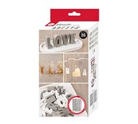 Rayher Silicone Casting Mould with 26 Letters, Alphabet Moulds for Resin, Concrete, or Plaster of Paris, Casting Trays with Upper Case Letters A-Z, grey, 36130000