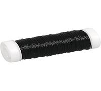 Rayher Thin Craft Wire for Crochet Jewellery, Beading Wire for Jewelry Making, black, Diameter 0.3mm, 50m, 2405501