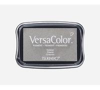 Rayher Versa Color Stamp Pad for Papercrafts, Card Making and Scrapbooking, Pigment Ink Pad for Stamping and Embossing, cement, 7.5x4.5cm, 29017556