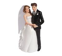 Rayher Wedding Cake Decorations Bride and Groom, Wedding Cake Toppers, Resin Figurine, 9x5.3x14,2cm, 46191000