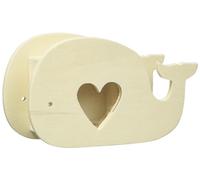 Rayher Wooden Box Whale, FSC 100%, Natural, 13,5x5,5x8cm