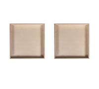 Rayher Wooden Shadow Box Frame for Craft, Display Case, natural wood, 32x32x5cm, square, 62818000 (Pack of 2)