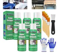 Rayhong Paint Stripper, Rayhong Efficient Paint Stripper, High Efficiency Paint Remover for Metal Surfaces, Strong Paint Remover for Wood, Metal, Masonry, Plaster, Tile (5Pcs)