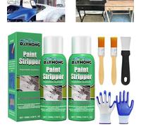 Rayhong Paint Stripper, Rayhong Efficient Paint Stripper, High Efficiency Paint Remover for Metal Surfaces, Strong Paint Remover for Wood, Metal, Masonry, Plaster, Tile (2Pcs)