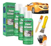 Rayhong Paint Stripper, Rayhong Efficient Paint Stripper, High Efficiency Paint Remover for Metal Surfaces, Automotive Paint Stripper, Strong Paint Remover for Wood, Metal, Masonry, Plaster (3pcs)