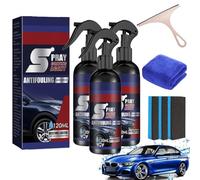 Rayhong Spray Coating Agent, Multi Functional Coating Renewal Agent Spray, 3 in 1 High Protection Quick Car Coating Spray, Ceramic Car Coating Spray, Fast-Acting (3 Pcs)