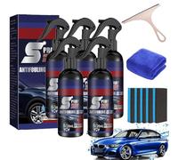 Rayhong Spray Coating Agent, Multi Functional Coating Renewal Agent Spray, 3 in 1 High Protection Quick Car Coating Spray, Ceramic Car Coating Spray, Fast-Acting (5 Pcs)