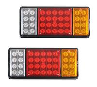 Rayinblue 2PCS 12V 36 LED REAR TAIL STOP INDICATOR LIGHTS LAMP TRUCK TRAILER LORRY CARAVAN