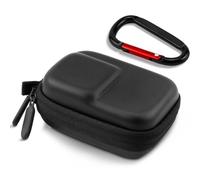 Raykce Mini Carry Case for GoPro Hero 12/11//10/9/8/7/6, Portable Hard Storage Bag for DJI Action 5 Pro/4/3 Camera, Shockproof Sports Camera Bag Travel Accessories(Black)